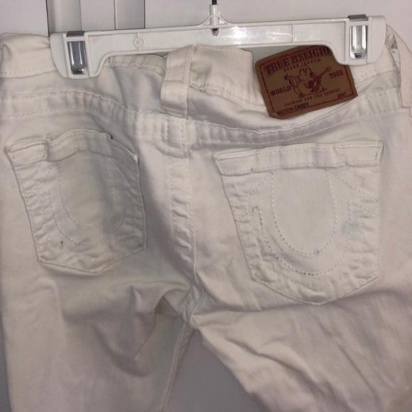 White true religion women’s jeans. - Picture 6 of 9